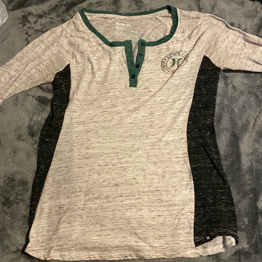 Hurley light quarter sleeve shirt half button